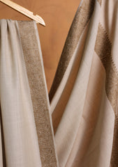 Pashmina Embroidered Border Shawl D#01 - Skin 1