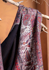 Pashmina Jamawar Shawl D#167 - Black