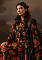 Winter - Riaz Arts - Neelum - Self Jacquard Leather Peach - NL25#03