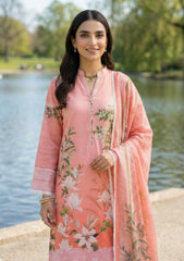 Lawn - Rubaaiyat - R Prints 26 - Volume 2 - RP2#20 - Peach