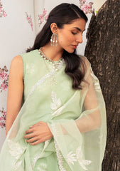 Lawn Collection - Cross Stitch - Eid Lawn - CEL24#04 - CELADON SPRUCE