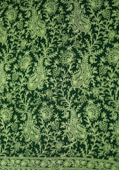 Pashmina Ari Work Shawl D - 223 - D Green