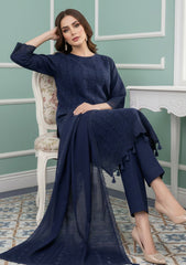 Winter - Meemsey - Noor Jahan - Rang e Noor 25 - Premium Dhanak - NRD#325 - N Blue