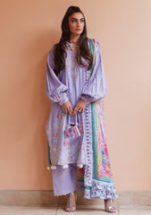 Lawn - Farah Talib Aziz - Luxury Unstitched - FTL25#09 - Lilliana Lavender