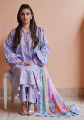 Lawn - Farah Talib Aziz - Luxury Unstitched - FTL25#09 - Lilliana Lavender