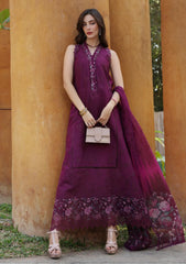 Lawn - Noor By Saadia Asad - Eid Luxury - Handwork Laserkari - NEH25#2A