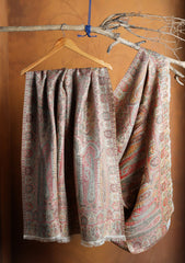 Pashmina Zari Jamawar Shawl D#63 - L Skin