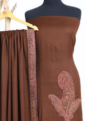 Winter - Riwaj - Pashmina Jamawar Suit - Patch Work - D#02 - Multi