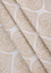 Elite Men China Boski Zari Embroidered Blue Selvage - Golden