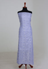 Formals - Riwaj - Fancy 26 - Ari & Mukesh Work - 2 Pcs - D#01 - Blue 1