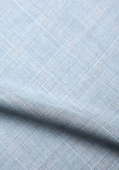 Drago Luxury Micron Super 160's Wool Fabric - Grey