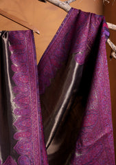 Pashmina Zari Jamawar Shawl D#02 - Purple