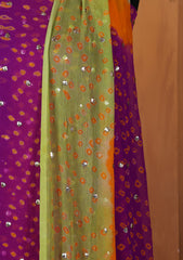 Formals - Bahawalpur Pehnawa - Chiffon - 2 Piece - D#05