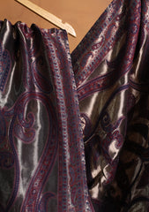 Pashmina Zari Jamawar Shawl D#14 - N Blue