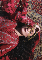 Nureh - Aman Luxury Lawn 26 - NE#230 - Kiraz