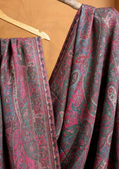 Pashmina Jamawar Shawl D#06 - Pink