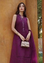 Lawn - Noor By Saadia Asad - Eid Luxury - Handwork Laserkari - NEH25#2A