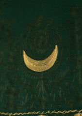 Pashmina Ari Work Shawl D - 216 - D Green