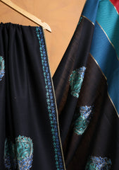 Pashmina Ari Work Shawl D#06 - Black