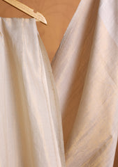 Pashmina Plain Shaded Shawl D#01 - Off White