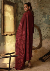 Winter - Sahar - Fall Edit - Embroidered 25 - AW1-25#Z14 - Royal Berry