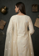 Formals - Riwaj - Fancy 26 - Ari & Mukesh Work - 2 Pcs - D#01 - Skin