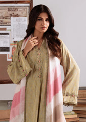 Winter - Cross Stitch - Linen Unstitched 25 - LIN#108 - SAGE GARLAND