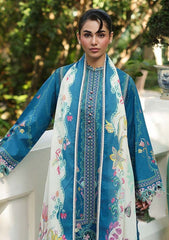 Lawn - Qalamkar - Q Prints - Unstitched 26 - QQL#05-B - Caire
