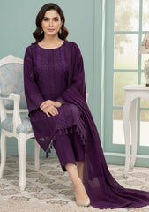 Winter - Meemsey - Noor Jahan - Rang e Noor 25 - Premium Dhanak - NRD#325 - Purple