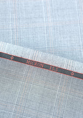 Drago Luxury Micron Super 160's Wool Fabric - Grey