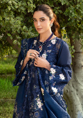 Lawn - Elaf Premium - Luxury 26 - ELY#04B - BLUE BELLE