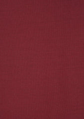 Benetictus Selvage Plain Wool Fabric - Burgndi