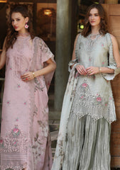 Lawn - Noor by Saadia Asad - Eid Luxe - Printedkari 25 - D#2-A