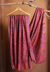 Pashmina Jamawar Shawl D#21 - SH Pink