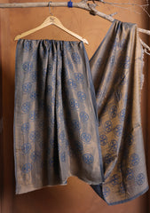 Pashmina Zari Branded Shawl D#03 - Zink