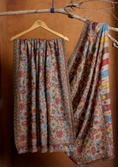 Pashmina Jamawar Shawl D#19 - Skin 1