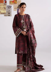 Winter - Cross Stitch - Khaddar Unstitched 25 - KAR#105 - FLORAL MELODY