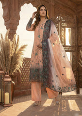 Formals - Riwaj - Imported Silk - 2 Pcs Suit - D#01 - T Pink