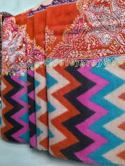 Pashmina Kashmiri Jaaldar Shawl D#153 - Multi