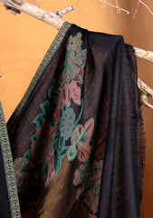 Pashmina Zari Jamawar Shawl D#05 - Black
