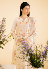 Lawn Collection - Qalamkar - Qlinekari 24 - SQ#01 - AFROZEH