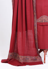 Winter - Riwaj - Pashmina Jamawar Suit - Patch Work - D#14 - Multi