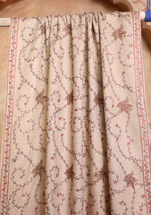 Pashmina Kashmiri Jaaldar Scarf D#37 - Skin
