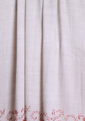 Pashmina Kashmiri Jaaldar Scarf D#27 - L Skin