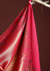 Pashmina Zari Jamawar Shawl D - 39 - SH Pink