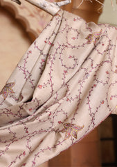 Pashmina Kashmiri Jaaldar Scarf D#37 - Skin