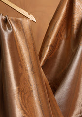 Silk Zari Jamawar Shawl D#51 - Mustard