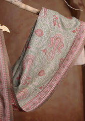 Pashmina Jamawar Scarf D#79 - Skin