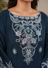 Winter - Ileen - Whisper Volume 01 Unstitched 26 - Sapphire