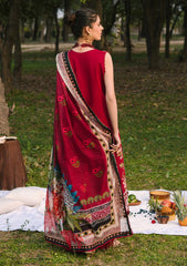 Lawn - Mahnur - Dahlia - Luxury 25 - D#05-A - Rosina